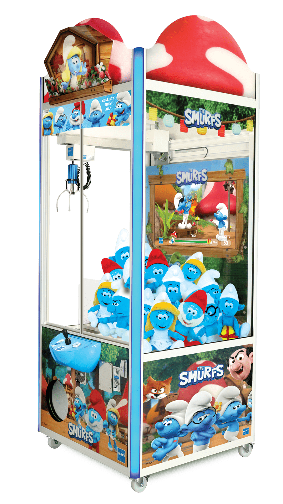 Elaut Greifautomat Schlümpfe